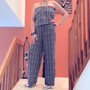 A & T Trading. This super cute jumpsuit is both comfy & chic. Geometric …